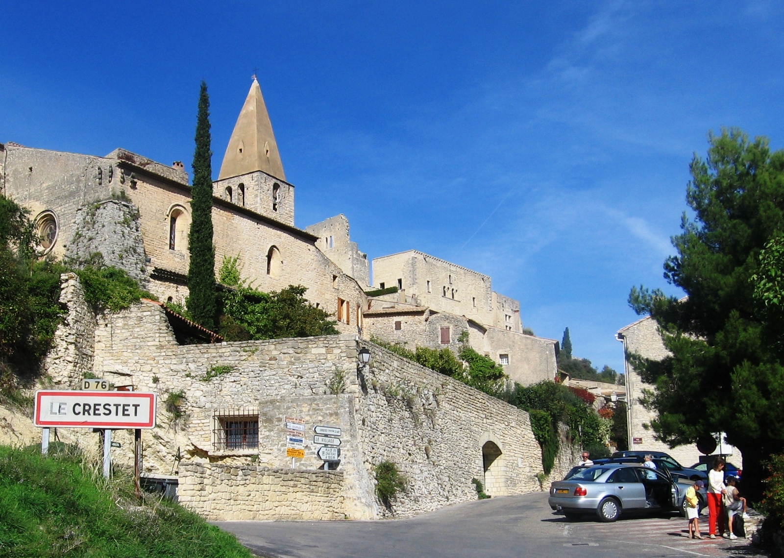 Le Crestet - vores franske base